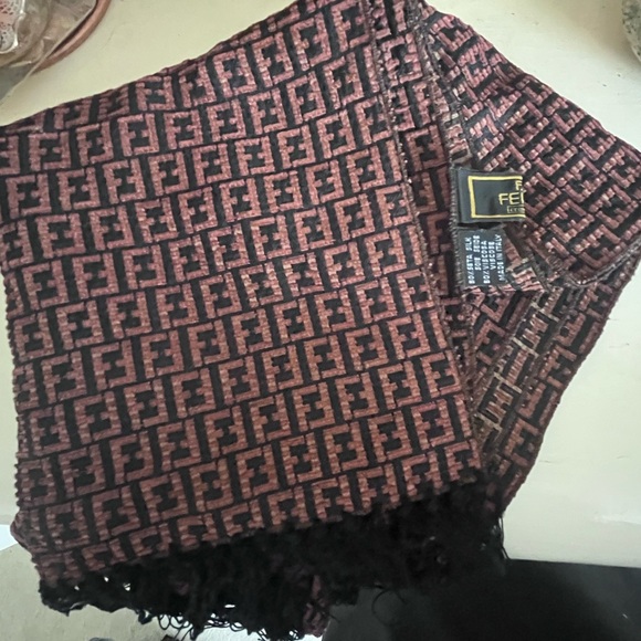 Vintage Fendi Silk Scarf - Picture 3 of 8